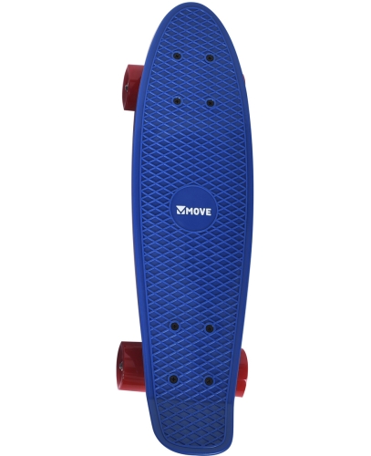 Move Old School Skateboard azul